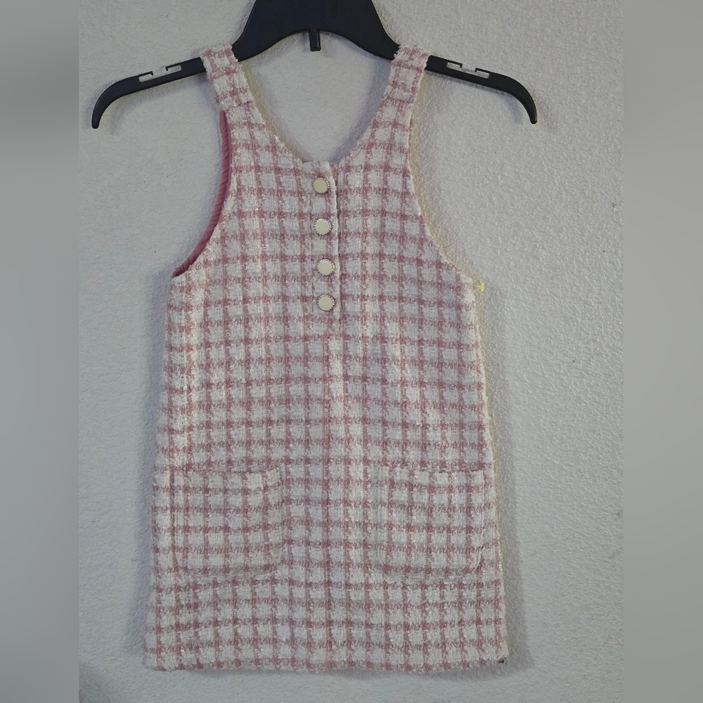 Nicole Miller Pink and White Kids Dress - Picture 2 of 6
